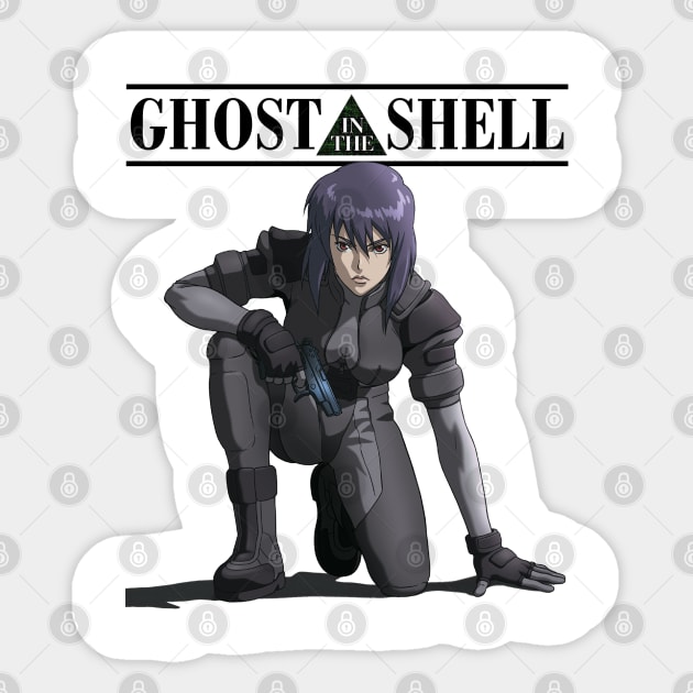 Ghost In The Shell's Kusanagi Sticker by HardTiny